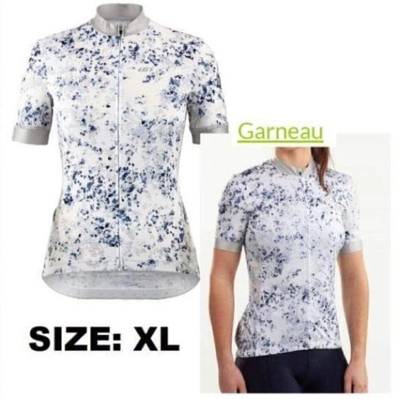 Nwt - Garneau, Art Factory Jersey, Women’s - Blue/Gray/White. Size: Xl. - Picture 16 of 16